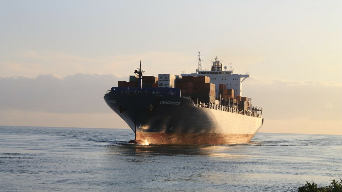 Exportación barco freight