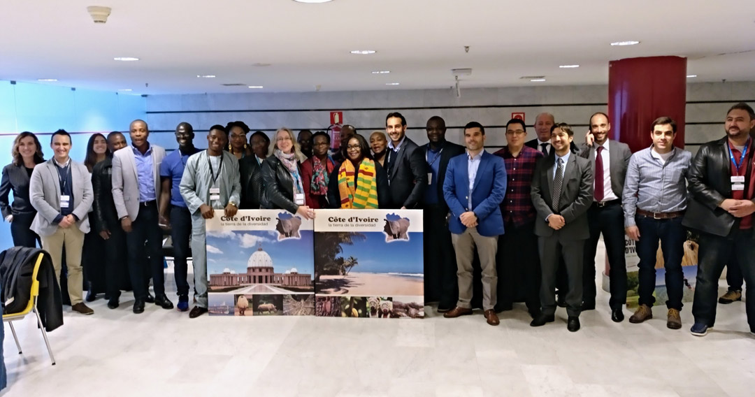 delegación de Costa de Marfil en ePower&Building 2018