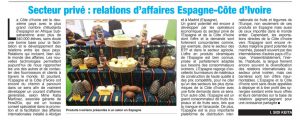 How2Go en la prensa de Costa de Marfil - Fraternité Matin