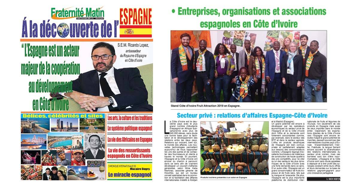 How2Go en la prensa de Costa de Marfil - Fraternité Matin
